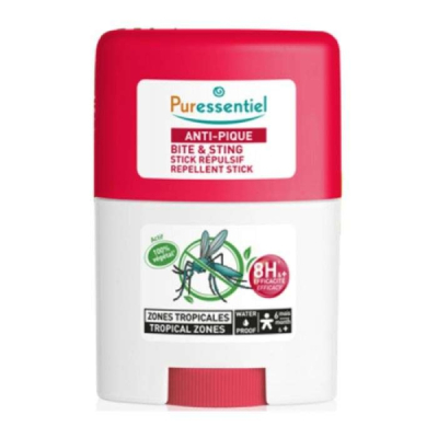 PURESSENTIEL ANTI PIQUE STICK REPULSIF 8H 6MOIS 20 ML