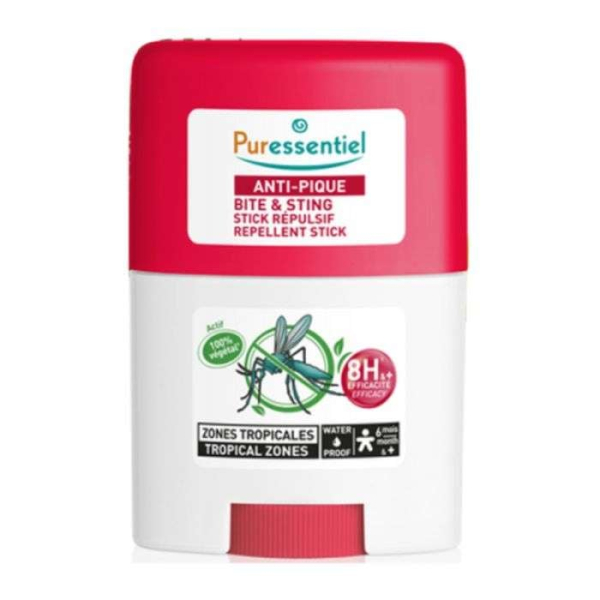 PURESSENTIEL ANTI PIQUE STICK REPULSIF 8H 6MOIS 20 ML
