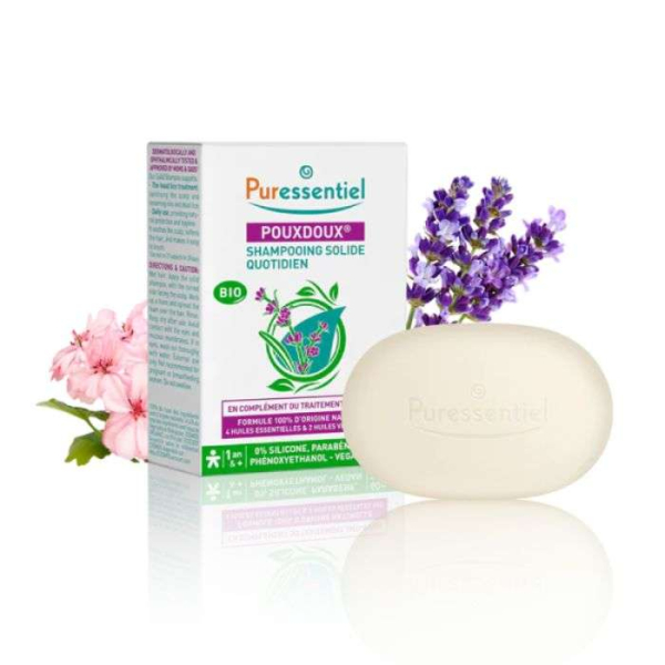PURESSENTIEL POUXDOUX SHAMPOOING SOLIDE 60 G