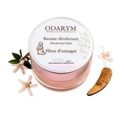 ODARYM - Femme enceinte baume deodorant fleur d'oranger 30 ml