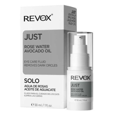 REVOX B77 - Just fluide contour des yeux a l'huile d'avocat et l'eau de rose 30 ml