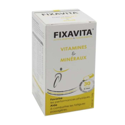 FIXA - Fixavita vitamines et mineraux 30 gelules