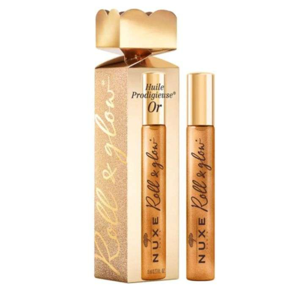 NUXE - Huile prodigieuse or roll and glow 8 ml
