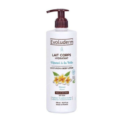 EVOLUDERM LAIT CORPS HYDRATANT MONOI A LA FOLIE 500ML