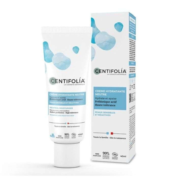 CENTIFOLIA - Creme hydratante neutre 40 ml