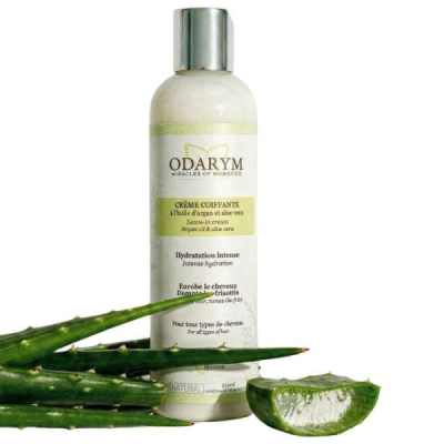 ODARYM - Creme coiffante a l'huile d'argan et aloe vera 250 ml