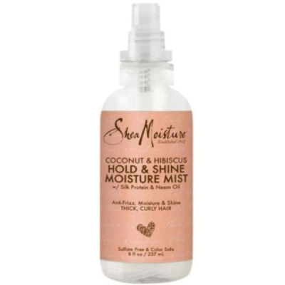 SHEA MOISTURE COCONUT ET HIBISCUS HOLD AND SHINE MOISTURE MIST 237 ML