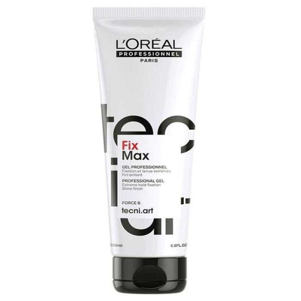 L'OREAL PROFESSIONNEL PARIS - Tecni art fix max force 6 gel sculpture et extra fixation 200 ml