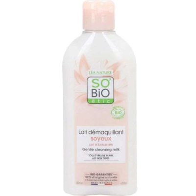 SO BIO LAIT DEMAQUILLANT SOYEUX LAIT D ANESSE 200ML