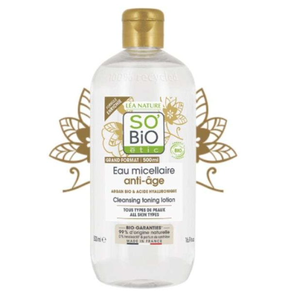 SO BIO EAU MICELLAIRE ANTI AGE 500 ML