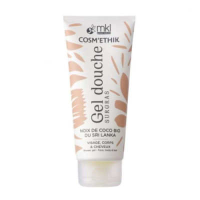 MKL COSMETHIK GEL DOUCHE SURGRAS NOIX DE COCO BIO DU SIRI LANKA 200 ML