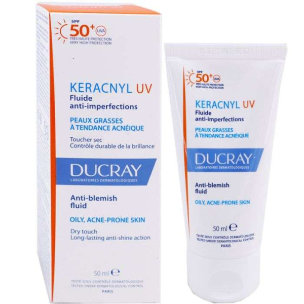 DUCRAY - Keracnyl uv fluide anti imperfections 50ml