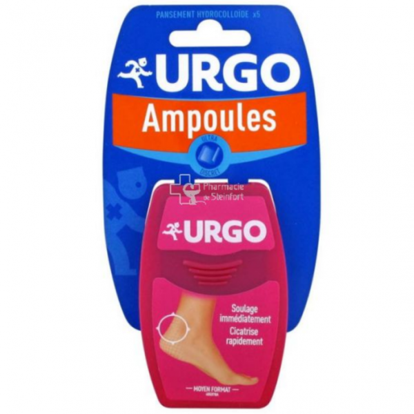 URGO - Ampoules talon ultra-discret