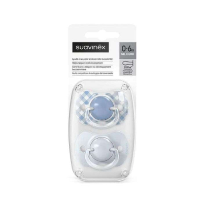 SUAVINEX SUCETTES SILICONE SX PRO 0-6 MOIS