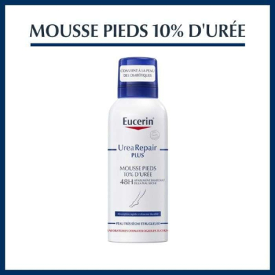 EUCERIN - Urea repair plus mousse pieds 10% d'uree 48h