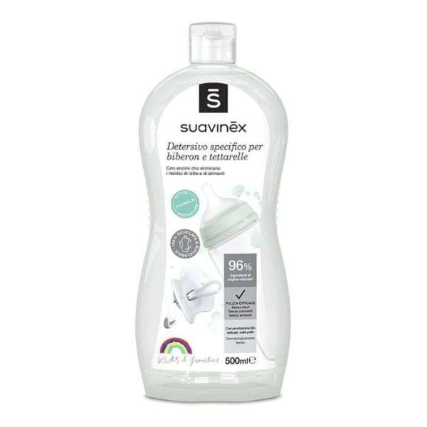 SUAVINEX LIQUIDE NETTOYANT POUR BIBERONS ET TETINES 500 ML