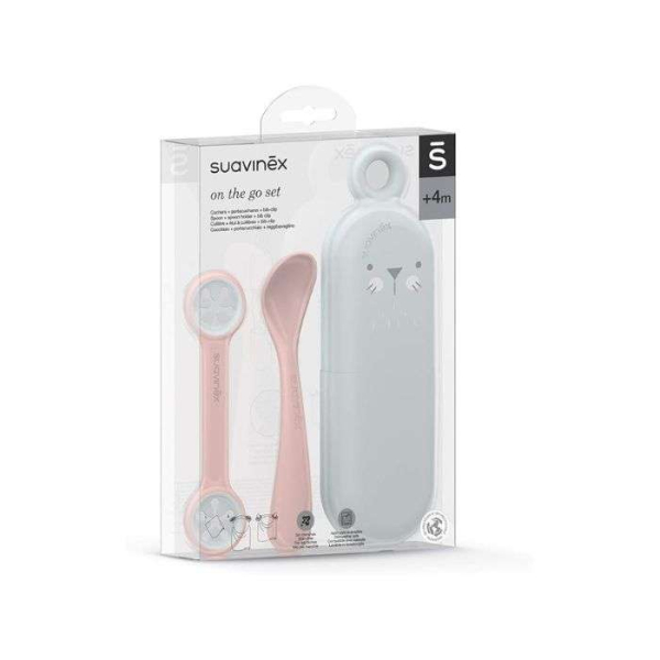 SUAVINEX ON THE GO CUTLERY SET +4M