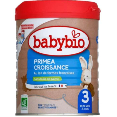 BABYBIO - Primea 3 lait infantile de 10 mois a 3 ans