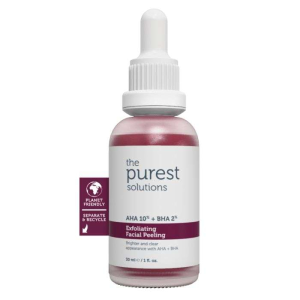 THE PUREST SOLUTIONS AHA 10% +BHA 2% PEELING SOLUTION 30 ML