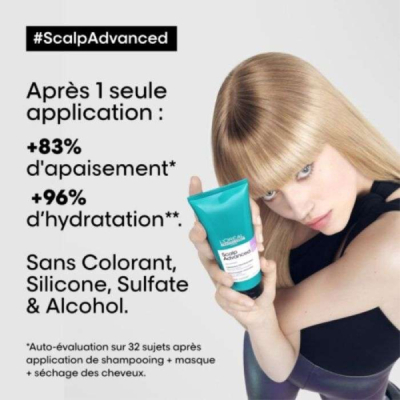 L'OREAL PROFESSIONNEL PARIS - Scalp advanced shampooing professionnel dermo regulateur 500 ml