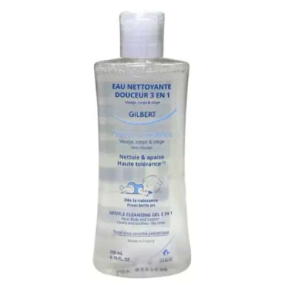 GILBERT - Eau nettoyante douceur 3en1 bebe 200ml