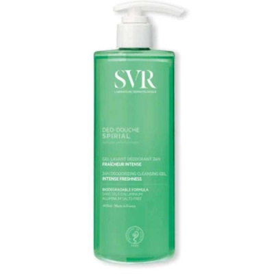 SVR - Spirial deo douche gel lavant deodorant fraicheur intense 400 ml