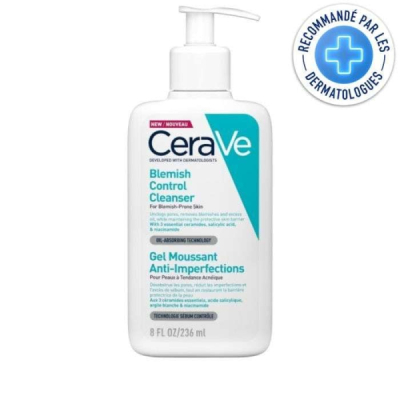 CERAVE - Gel moussant anti imperfections 236 ml