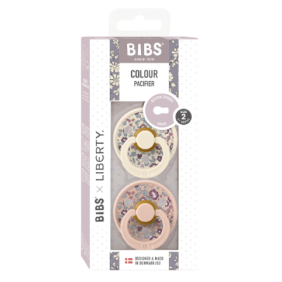 BIBS COLOUR NATURAL RUBBER TAILLE 2 SUCETTE 6 MOIS