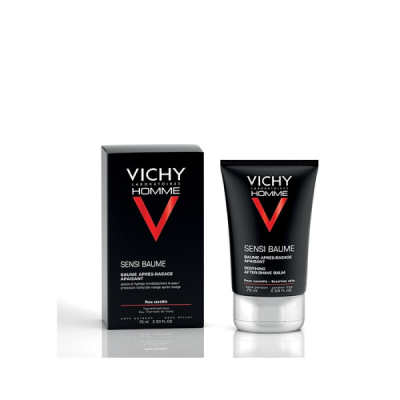 VICHY HOMME SENSI BAUME / BAUME APRES RASAGE FORTIFIANT PEAUX SENSIBLES 75 ML