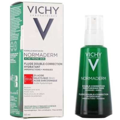 VICHY NORMADERM FLUIDE DOUBLE CORRECTION HYDRATANT 50 ML