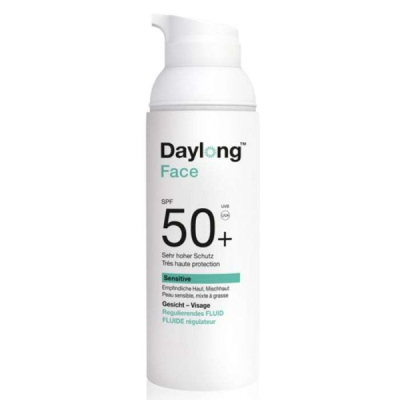 DAYLONG SPRING PHARMA - Face sensitive fluide regulateur spf 50+ tres haute protection 50 ml