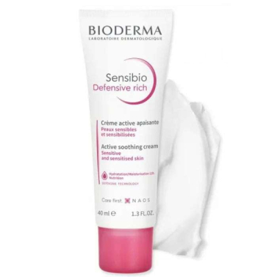 BIODERMA - Sensibio defensive riche creme active apaisante 40 ml