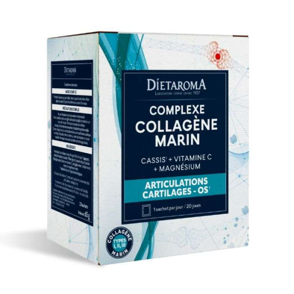 DIETAROMA - Complexe collagene marin 20 sachets