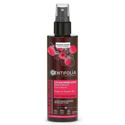 CENTIFOLIA - Lotion demelante sans rincage framboise 200 ml