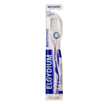 ELGYDIUM - Brosse a dents blancheur souple