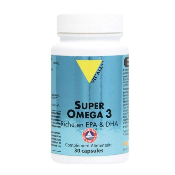 VIT'ALL+ - Super omega 3 30 gelules