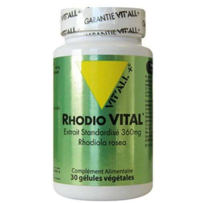 VIT'ALL+ - Rhodio vital 360 mg 30 gelules