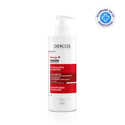 VICHY - Dercos shampooing energisant – 400 ml