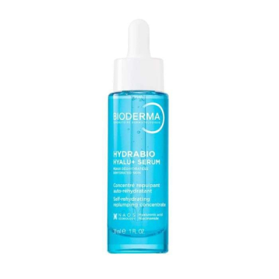 BIODERMA HYDRABIO HYALU+ SERUM CONCENTRE REPULPANT AUTO REHYDRANT 30 ML