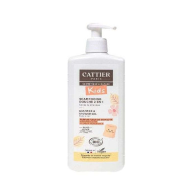 CATTIER KIDS SHAMPOOING DOUCHE 2 EN 1 PARFUM FLEUR DE GUIMAUVE 500 ML
