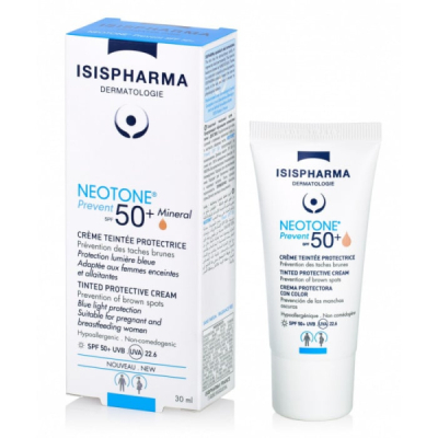 ISISPHARMA - Neotone prevent mineral spf 50+ light 30 ml