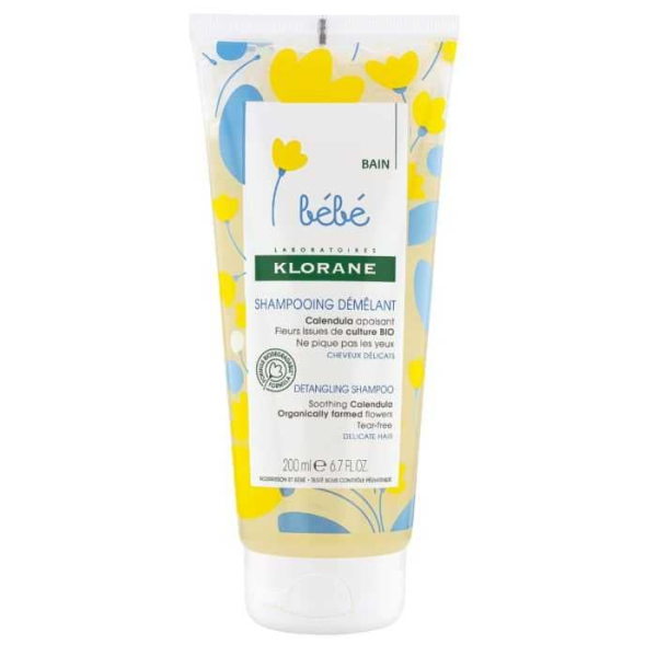 KLORANE - Bebe shampoing demelant au calendula 200 ml
